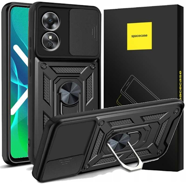 Rymdfodral För Oppo A17 Telefon Svart