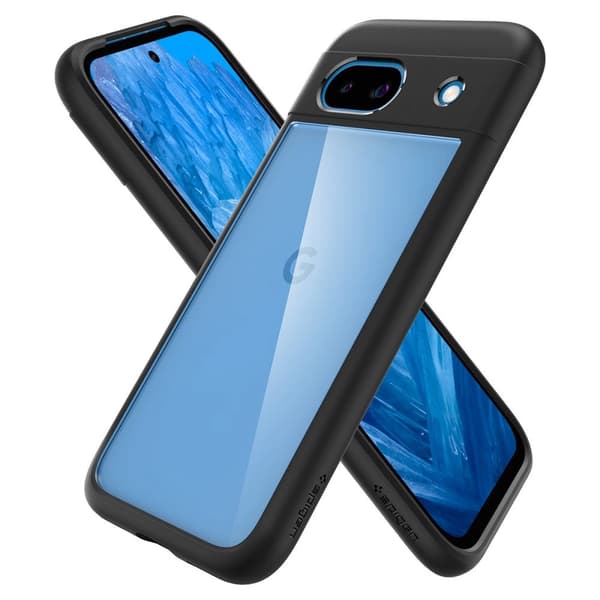 SPIGEN ULTRA HYBRID COVER TIL GOOGLE PIXEL 8A - MAT SORT