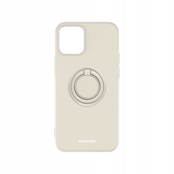 Spacecase Silikon Ringfodral För Iphone 12 Mini Bone Color