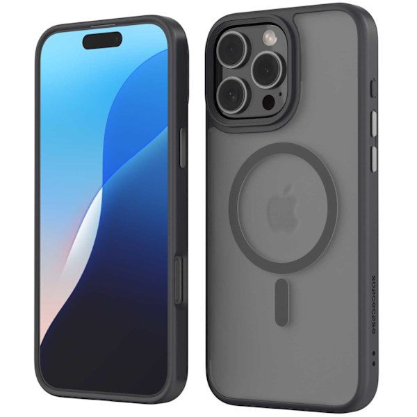 Spacecase Hybrid Case För Iphone 16 Pro Max Black