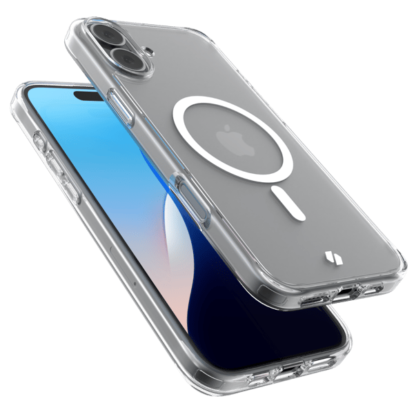 Spacecase Case Cover För Iphone 16 Plus Clear För Magsafe