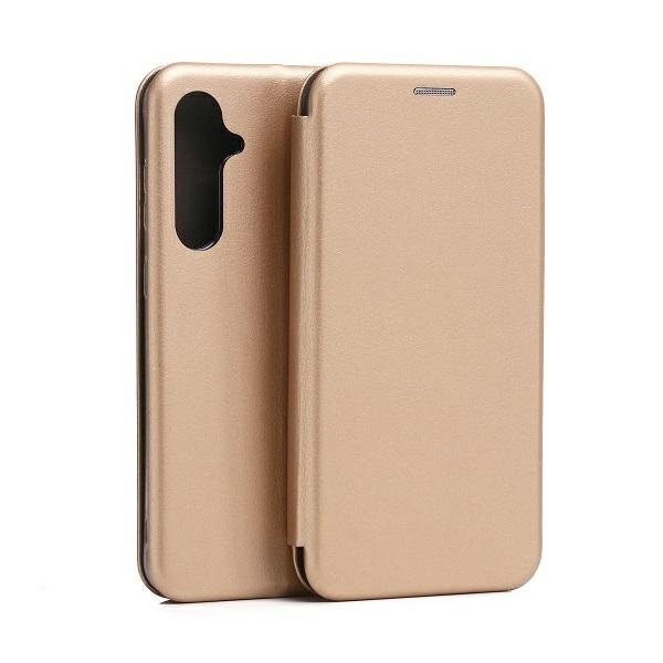 Beline Case Book Magnetisk Samsung S23 FE S711 guld/guld