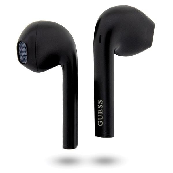 Guess GUTWST26PSK TWS Bluetooth-hodetelefoner + Dock - Svart klassisk EST-logo
