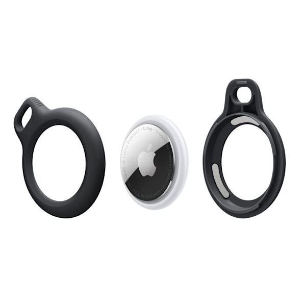 TECH-BESKYTTELSE ROW CHAIN APPLE AIRTAG BLACK