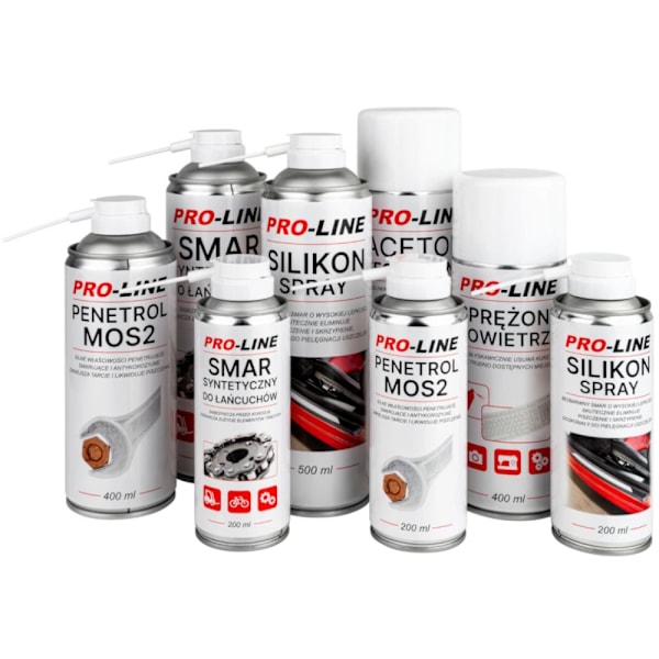 Trykkluft for rengjøring av symaskinelektronikk PRO-LINE spray 400ml