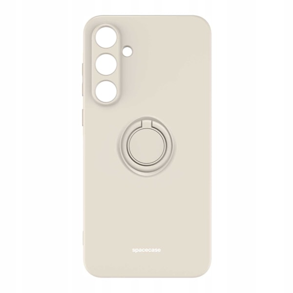 Spacecase Silikoncase Ring För Samsung Galaxy A55 5G Bone