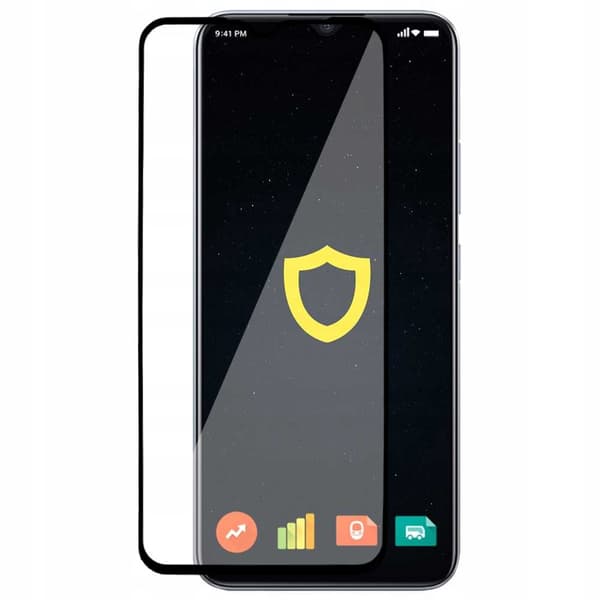 Spacecase Case Glass 5D Skydd För Realme C21 Skyddsglas