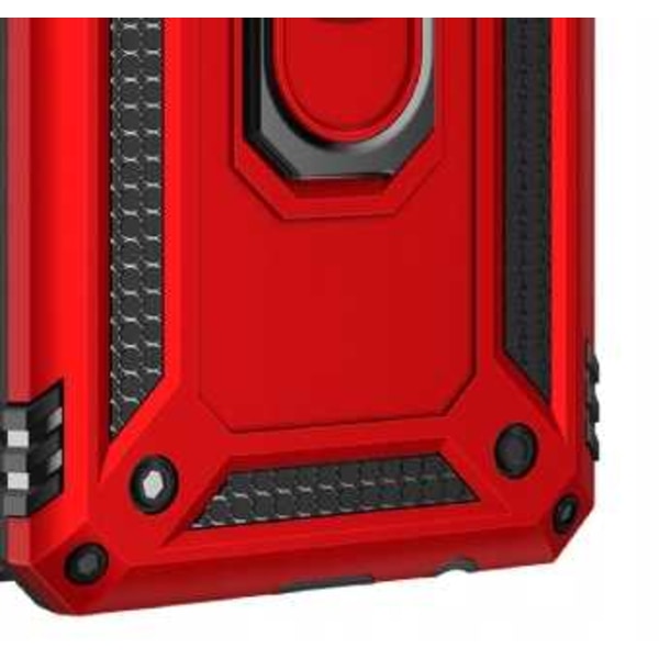 Spacecase Fodral För Samsung Galaxy A12 Ring Nx Röd