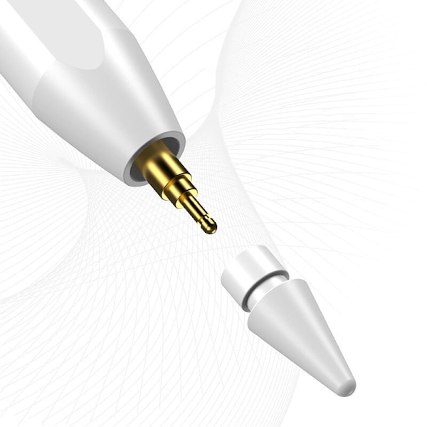 Choetech Capacitive Stylus for iPad (aktiv) Hvit (HG04)