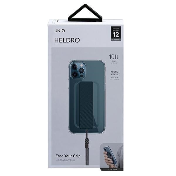 UNIQ HELDRO ETUI TIL IPHONE 12 / IPHONE 12 PRO - GENNEMSIGTIG