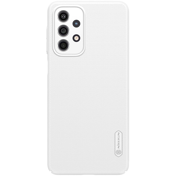 Nillkin Super Frosted Shield forsterket deksel + stativ for Samsung Galaxy A33 5G hvit