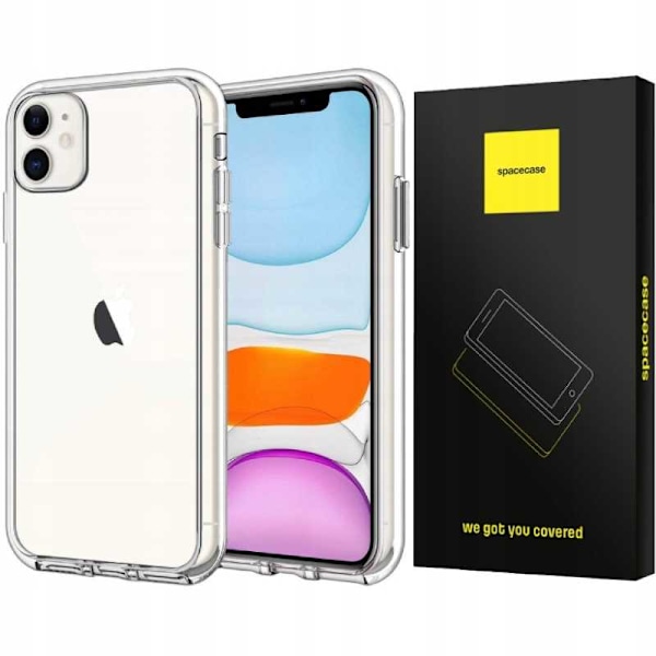 Spacecase Case Cover För Iphone 11 Sc Crystal Transparent