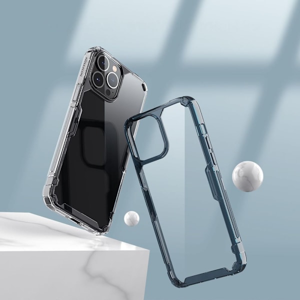 NILLKIN CASE TASKER TRANSPARENT COVER TIL IPHONE 14 PRO