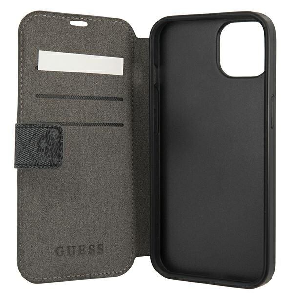 Gjett GUBKP13S4GDGR iPhone 13 mini 5.4 grå/grå bok 4G Stripe