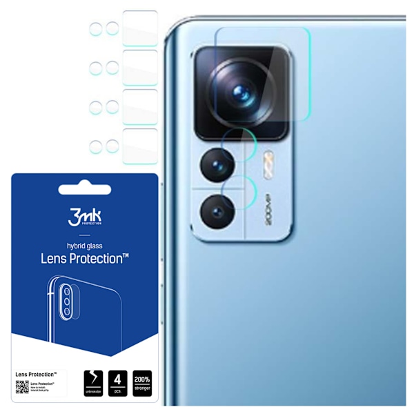 XIAOMI 12T/12T PRO - 3MK OBJEKTIVBESKYTTELSE