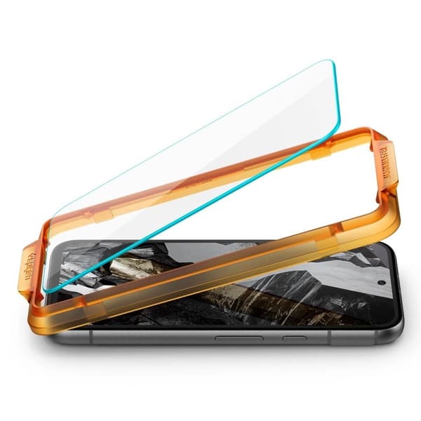 Spigen ALM Glas.tR herdet glass til Google Pixel 8A - 2 stk.