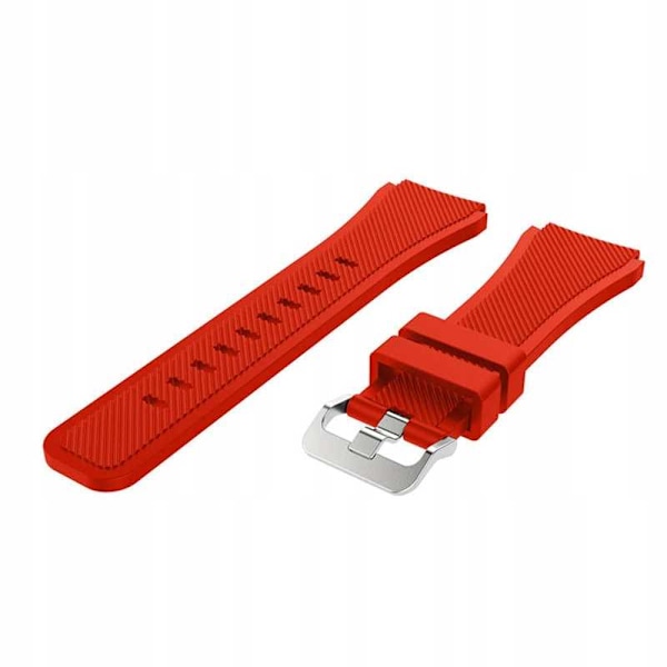 Spacecase Klorrem 20Mm Rött Läder Rött För Apple Watch