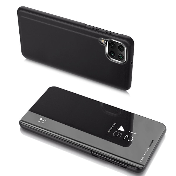 Clear View Case flip-deksel til Samsung Galaxy A22 4G svart
