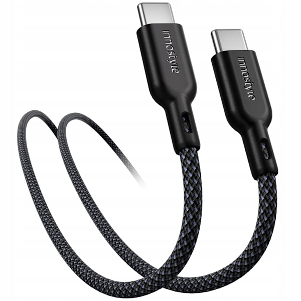 INNOSTYLE USB-C SNABBLADDNINGSKABEL FÖR IPHONE SAMSUNG USB TYP C 60W 2M