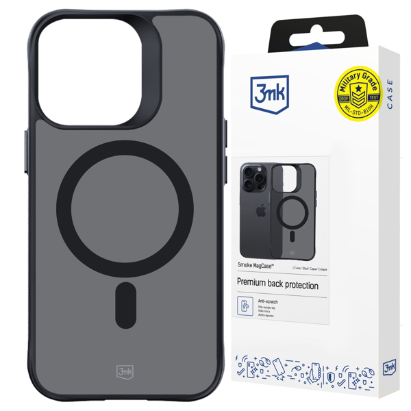 APPLE IPHONE 14 PLUS - 3MK SMOKE MAGCASE