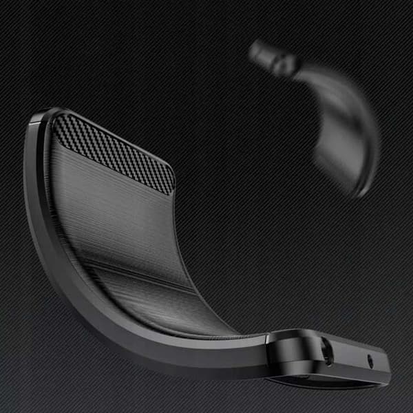 Spacecase Case Cover För Poco M5 Phone Black Carbon
