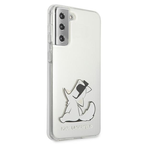 Karl Lagerfeld KLHCS21MCFNRC S21+ G996 Hard Case Transparent Choupette Fun