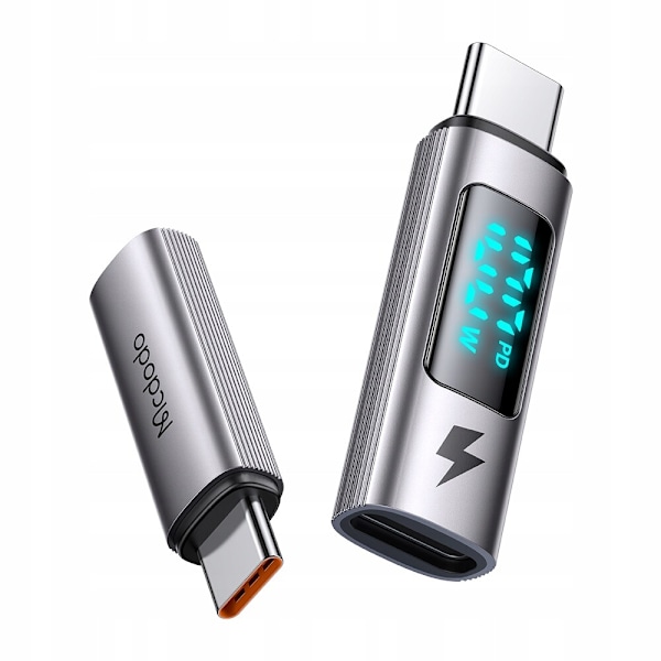 MCDODO ADAPTER USB-C ADAPTER USB TYP C SNABBLADDNING 100W MÄTARE