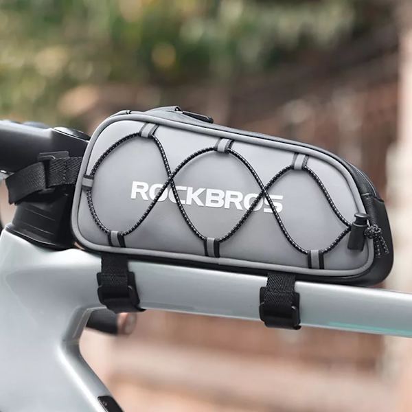 ROCKBROS BAG CYKEL SANITÆR STEM 0,9 L HOLDBAR SØLV