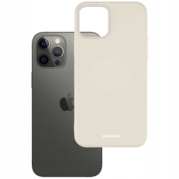 Spacecase Silikonfodral För Iphone 13 Pro Bone Color