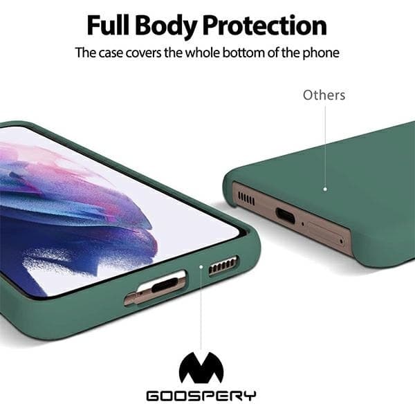 Mercury Silicone iPhone 15 Pro 6.1" grön