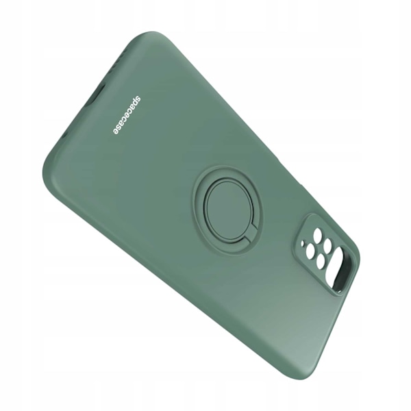 Spacecase Silikonecase Ring För Xiaomi Redmi Note 11 11S Green