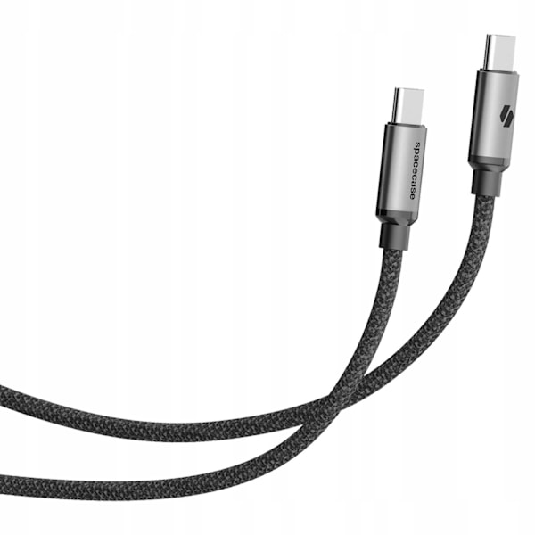 Rymdfölj Usb-C Till Usb-C-Kabel 2M 60W För Telefon Tabbletter 2025