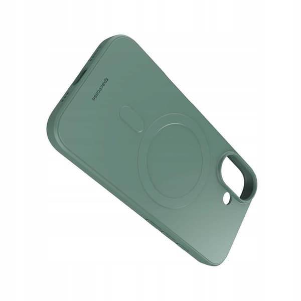 Spacecase Silikon Magnetiskt Fodral För Iphone 16 Mörkgrön