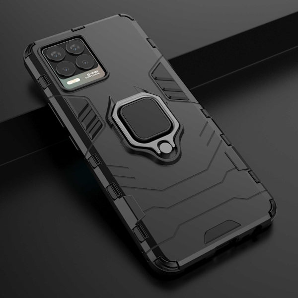 Spacecase Case Cover För Realme 8 8 Pro Phone Svart