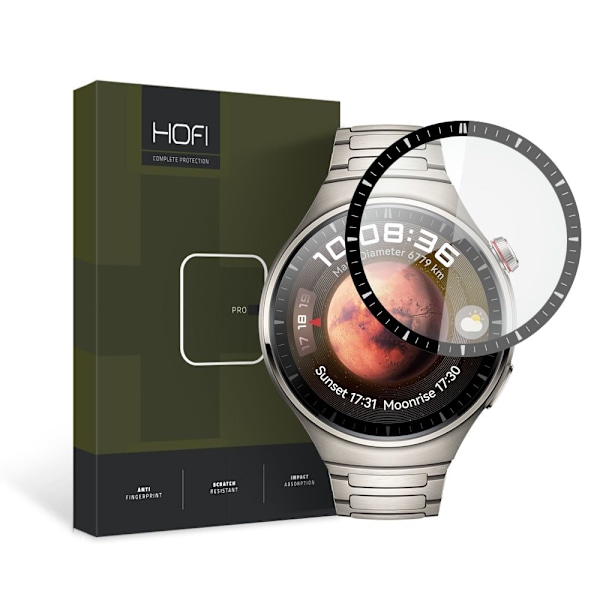 HOFI HYBRID PRO+ HYBRID GLASS HUAWEI WATCH 4 PRO (48 MM) SVART