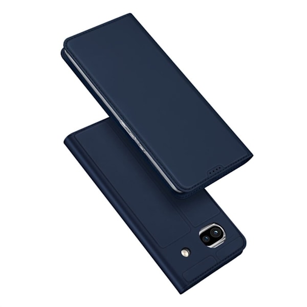 Dux Ducis Skin Pro-deksel for Google Pixel 7a-deksel med flip-kortlommebok? blå stativ