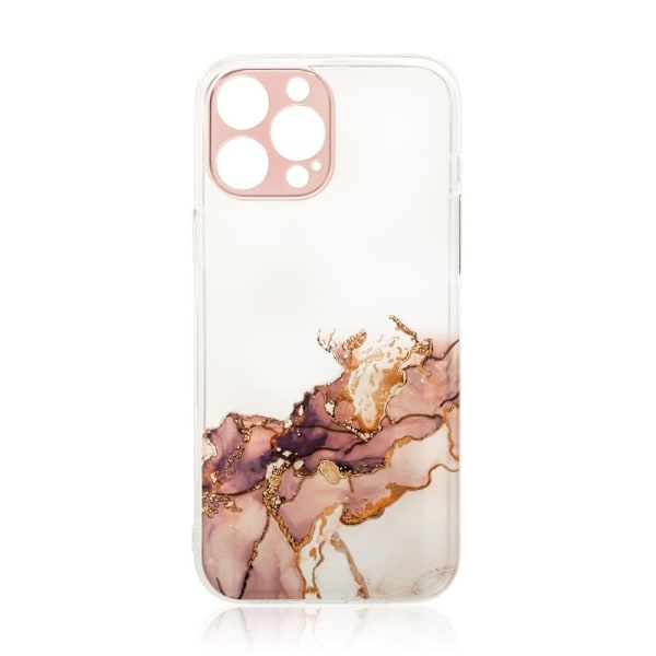 Marble Case-deksel til Xiaomi Redmi Note 11, gel-skall, marmorbrun