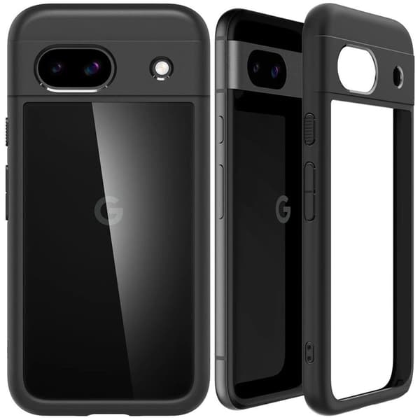 Spigen Ultra Hybrid-deksel til Google Pixel 8A - Matt svart