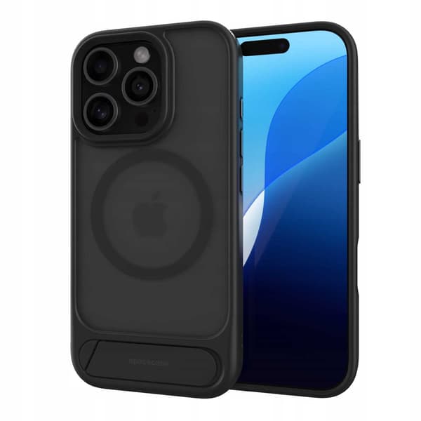 Spacecase Case Stand Pro Mag För Iphone 16 Pro Black För Magsafe