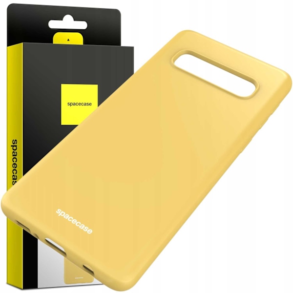 Spacecase Silikonfodral För Samsung Galaxy S10 Yellow