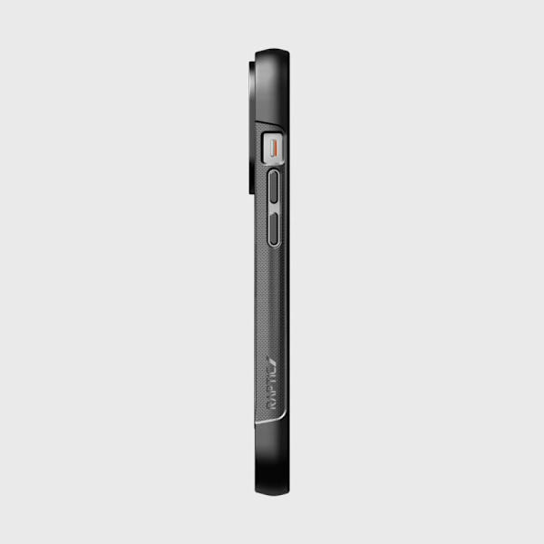 Raptic X-Doria Clutch Built Case for iPhone 14 Pro med MagSafe bakdeksel i svart