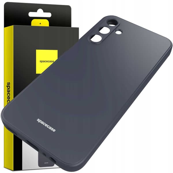 Spacecase Silikonfodral För Samsung Galaxy A15 4G 5G Svart
