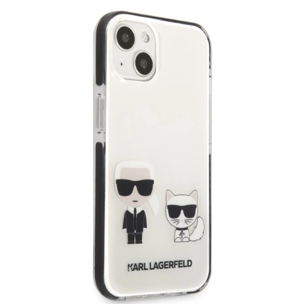 KARL LAGERFELD KARL&CHOUPETTE ETUI TIL IPHONE 13 MINI - HVID