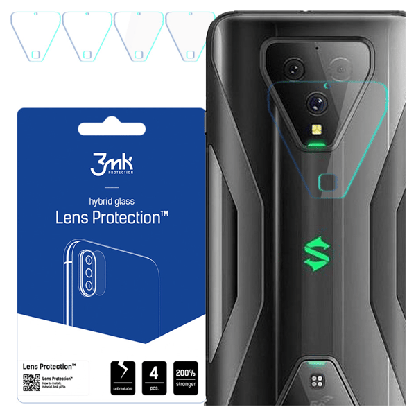 XIAOMI BLACK SHARK 3 PRO - 3MK OBJEKTIVBESKYTTELSE