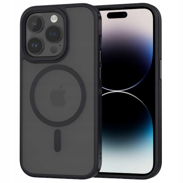 Spacecase Hybrid Case För Iphone 14 Pro Black