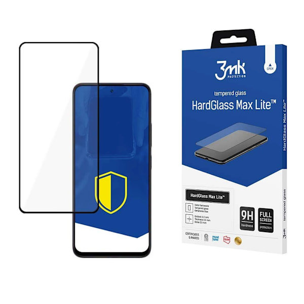 9H 3MK HARDGLASS MAX LITE GLAS PÅ POCO M6 PRO 5G