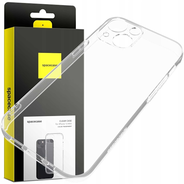 Spacecase Clear Case För Iphone 13 Mini Transparent Skydd