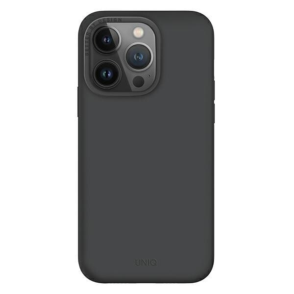 Uniq Lino Hue beskyttelsesdeksel til iPhone 14 Pro Max Magclick Ladelader - grå
