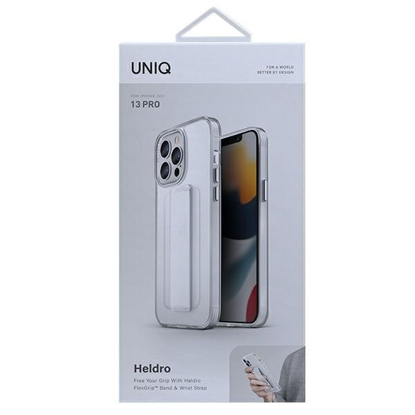 UNIQ Heldro fodral iPhone 13 Pro / 13 6,1" transparent/klar