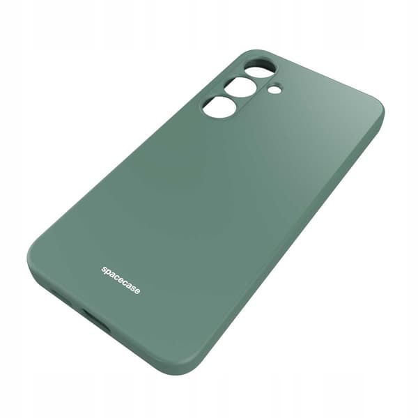 Spacecase Silikonfodral För Samsung Galaxy S24+ Mörkgrön